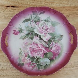 Decorative serving plate